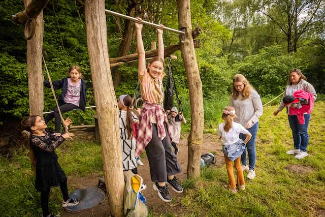 Ambulanter Kinderhospizdienst Regensburg Outdoor beim Geschwistertag