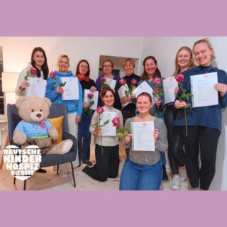 Abschluss Ehrenamt ambulanterkinderhospizdienstloewenzahnregensburg deutschekinderhospizdienste x
