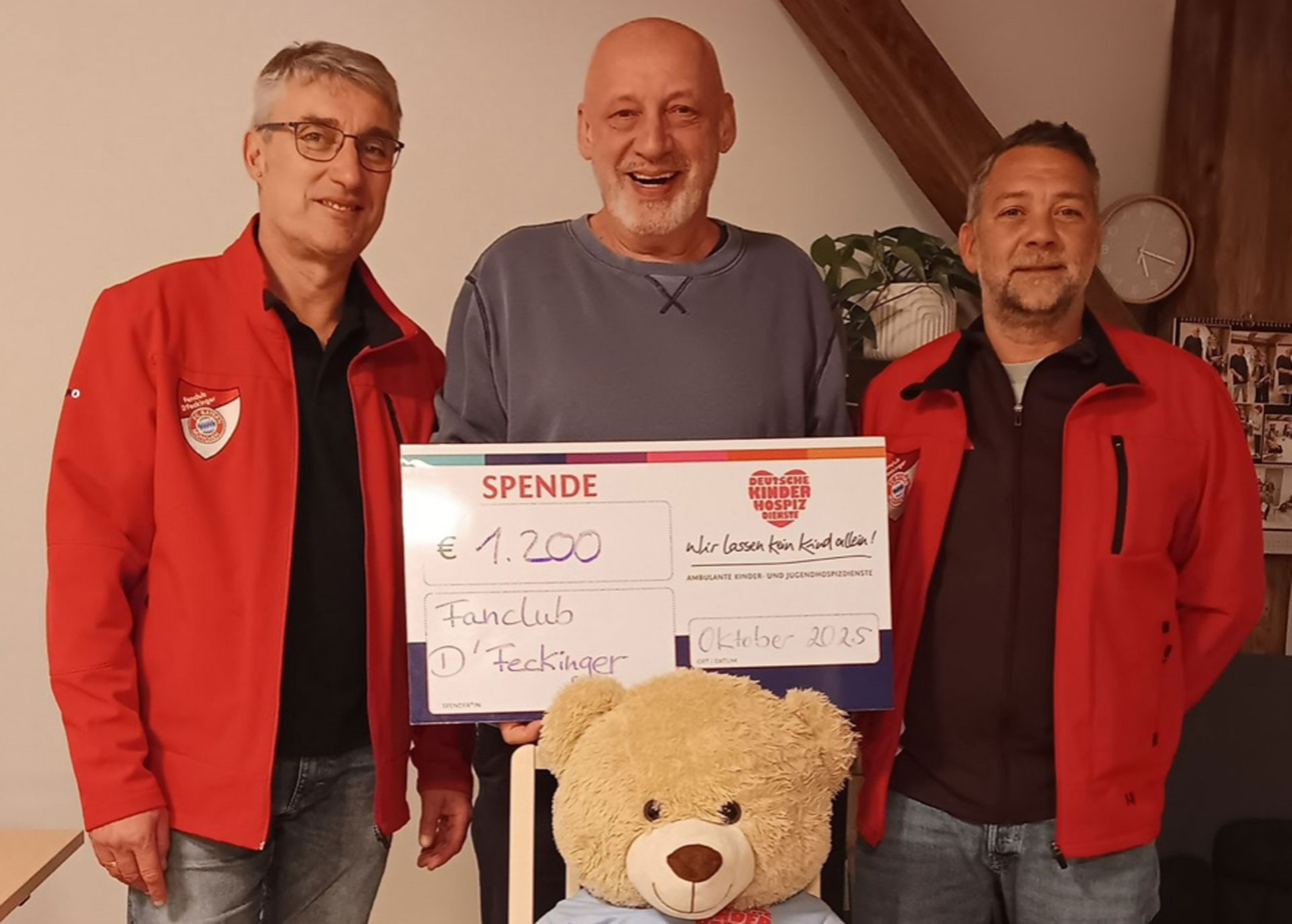 FC Bayern Famclub Ambulanter Kinderhospizdienst Regensburg