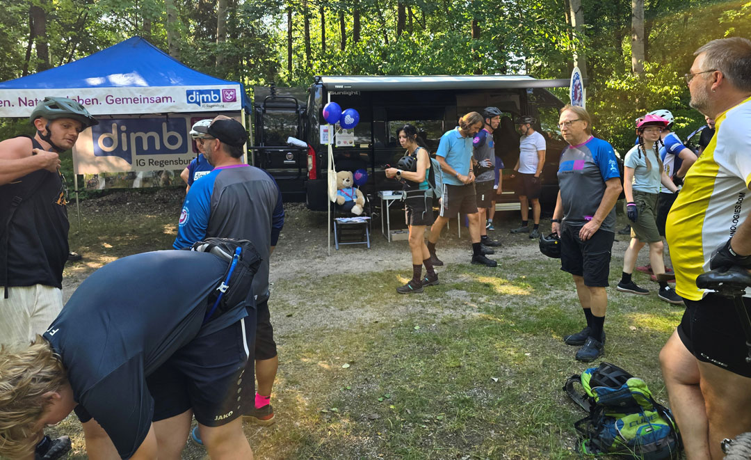Bad Abbach Benefiz MTB Fahrtechnik Tag Vorbereitungen Bad Abbach Benefiz MTB Fahrtechnik Tag Vorbereitungen