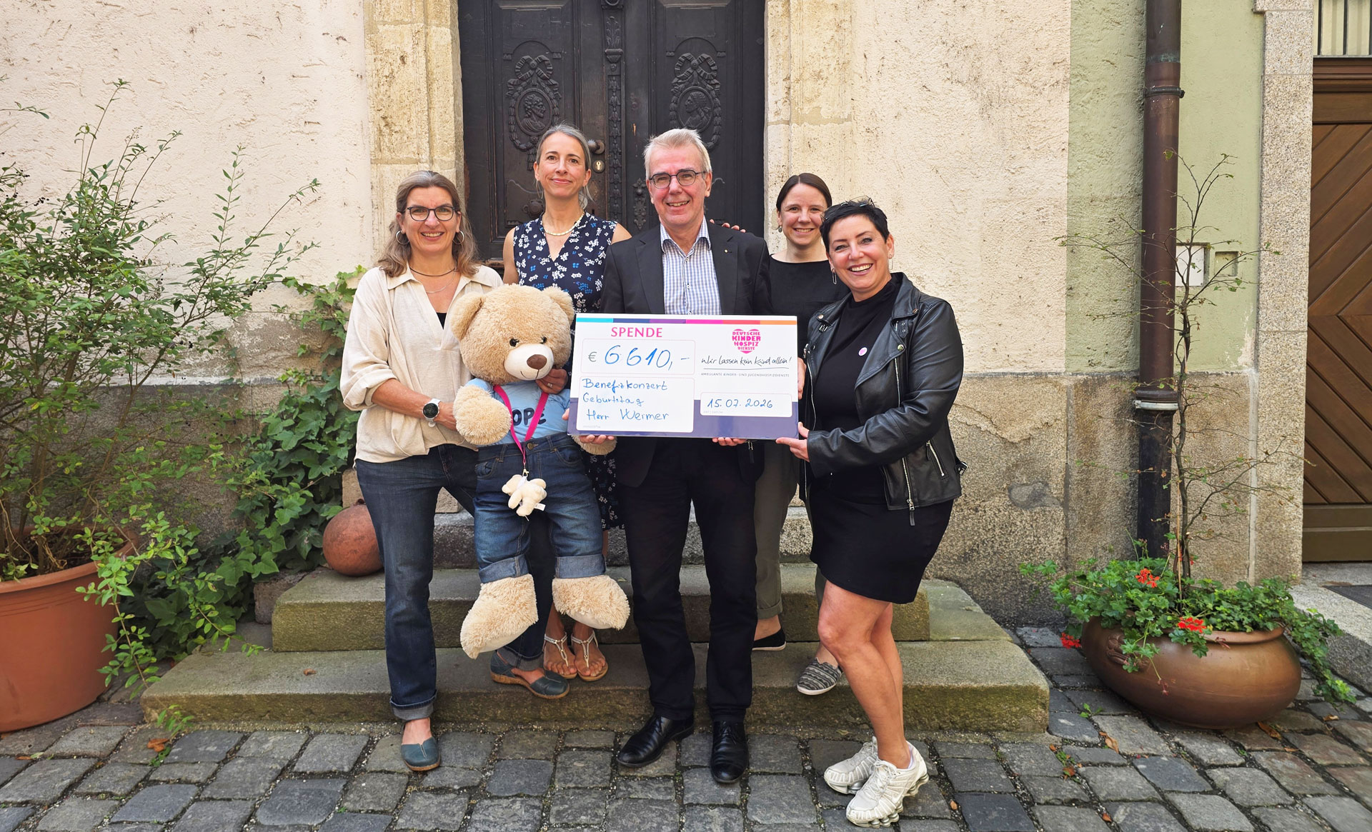 Spende Weimer Deutsche Kinderhsopiz Dienste Regensburg